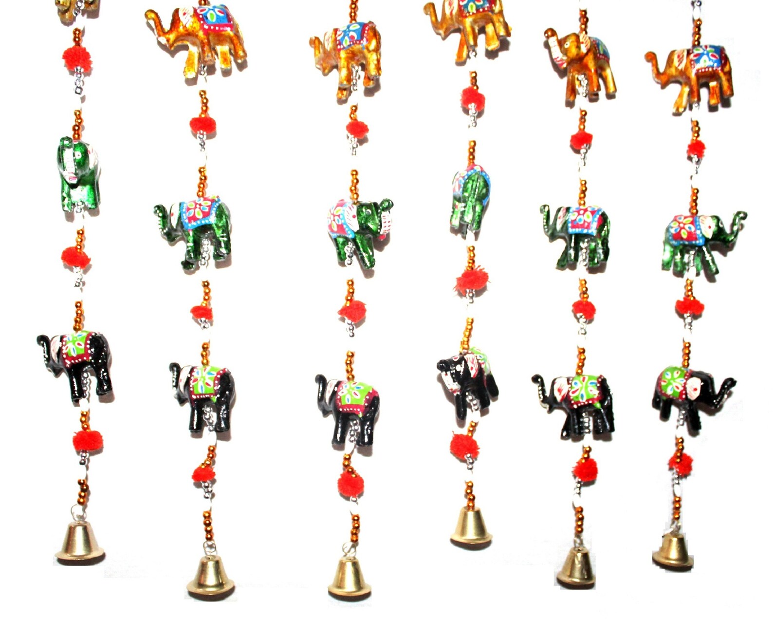 Indian Hanging Elephants wall Decoration Hanging String Etsy