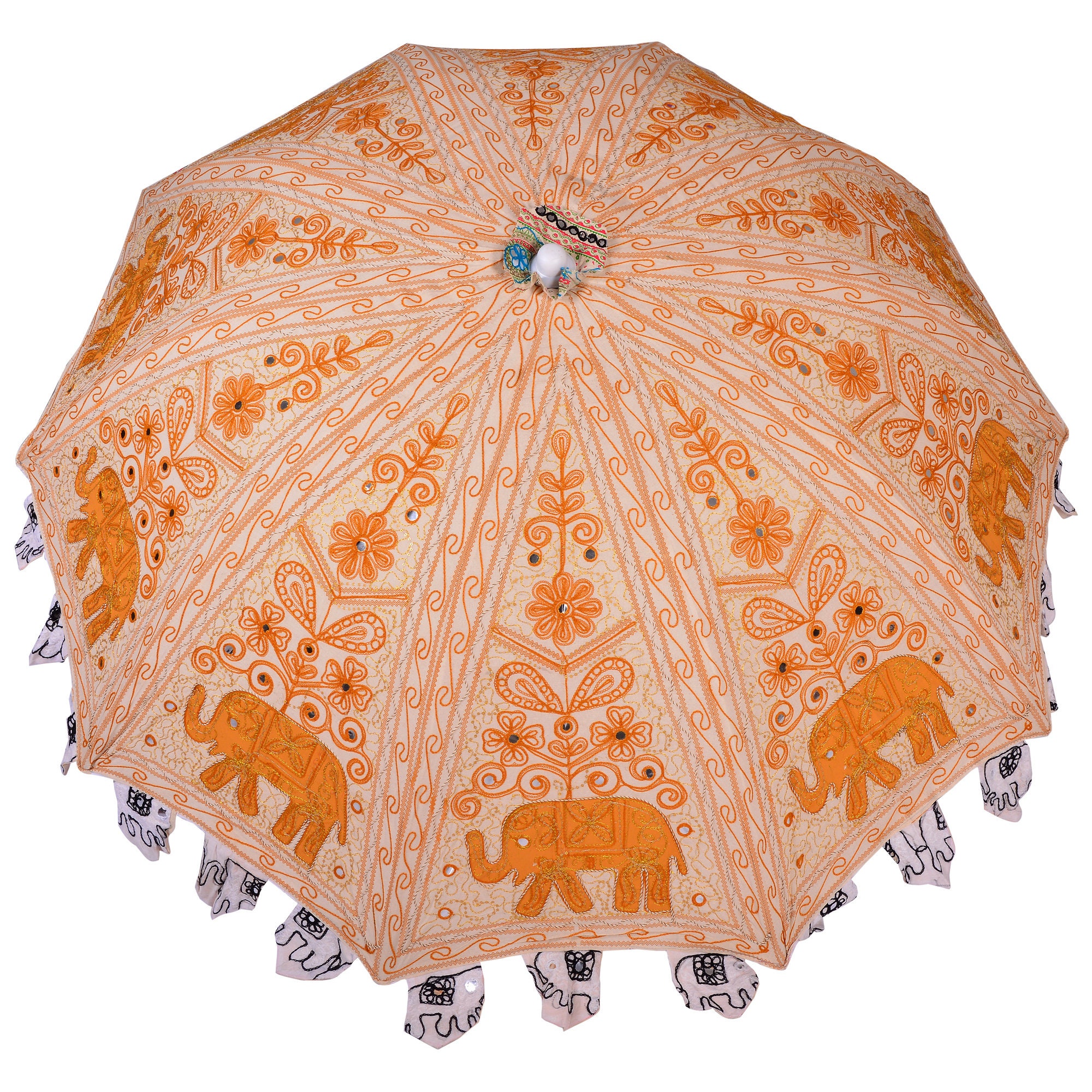 Indian Garden Umbrella Handmade Patio Garden Umbrella Indian Etsy