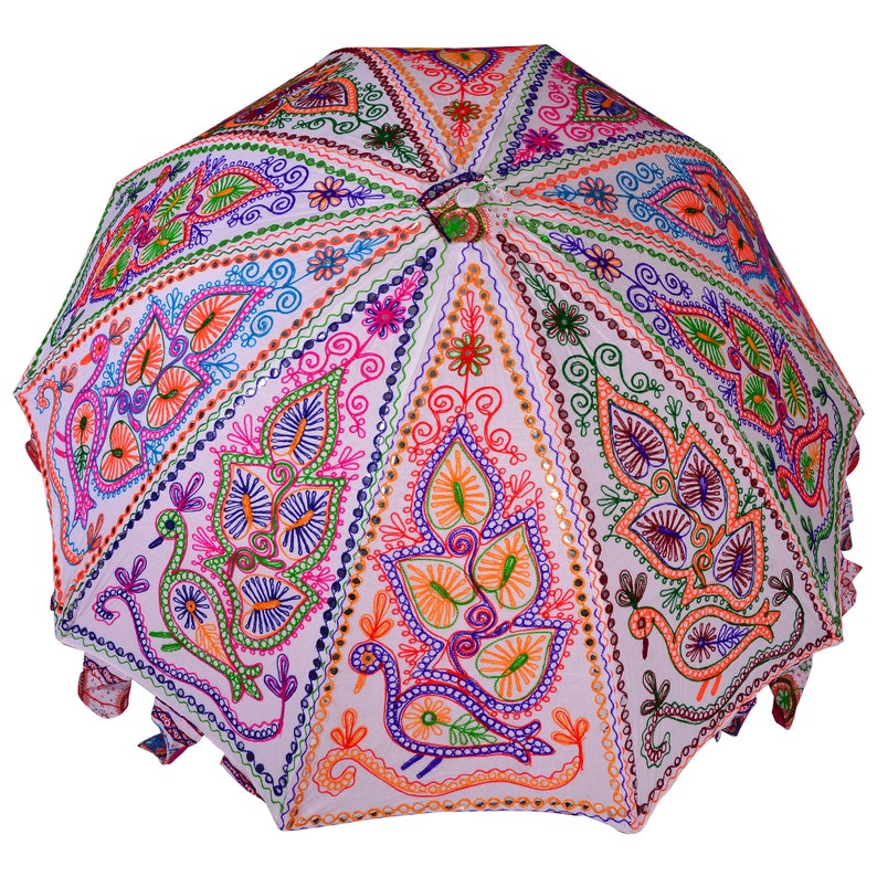 Indian Unique Art Bohemian Garden Umbrella Exclusive - Etsy