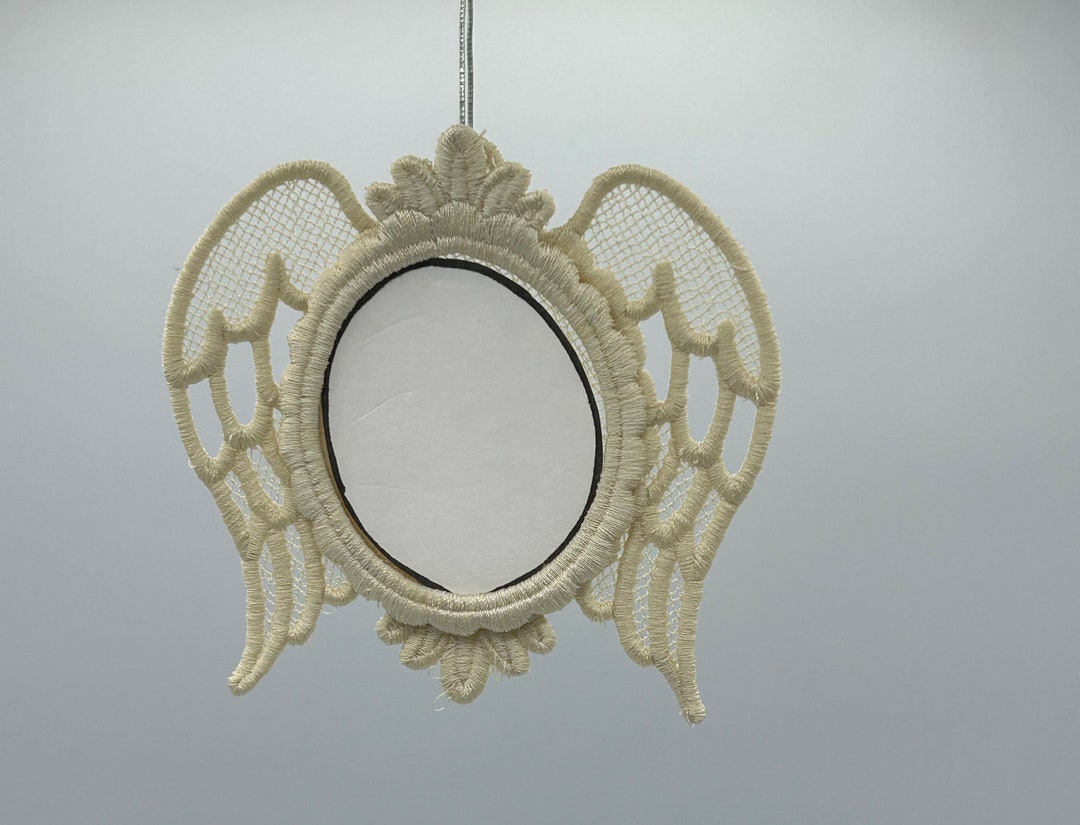 Angel Picture Frame Ornament - Etsy