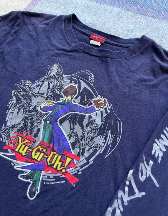 1996 Vintage Yu-gi-oh Kazuki Takahashi Longsleeve Rare Kaiba White