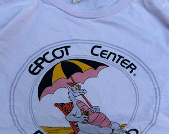 Vintage 1982 Walt Disney Figment Plush Toy Epcot Center