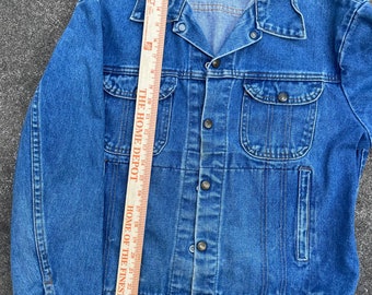 Vintage 1970s/80s Key Imperial Denim Jacket // Workwear Western