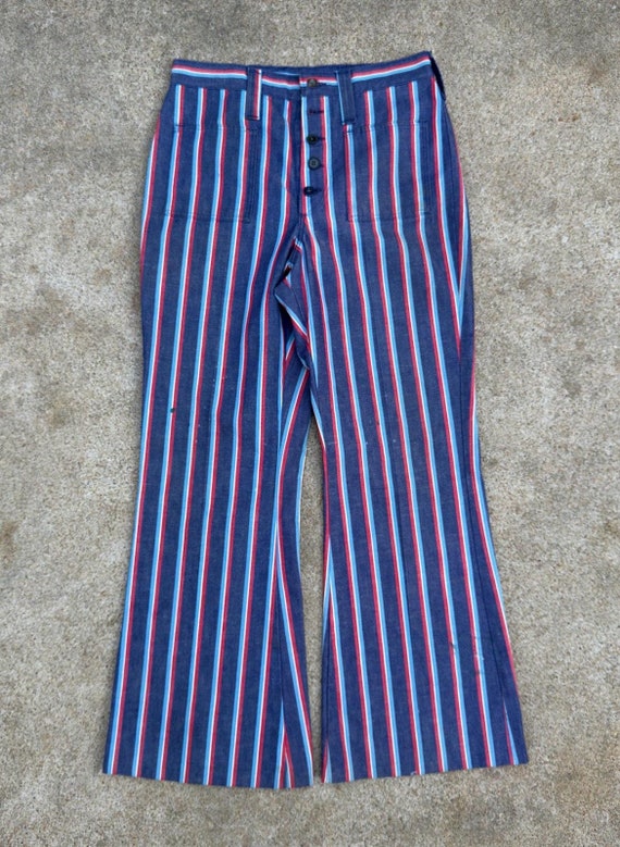 パンツ 60s 70s wrong where Vintage 1970s Bell Bottom Pants Mens 30 32 Polyester Plaid