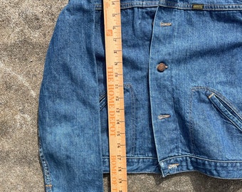 60s DUBBLE WARE Blanket Lined Denim Chore Jacket | Wonder