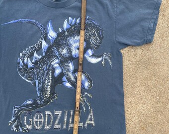 1998 Godzilla Movie Promo Tee // Kids XL Adult XS/S // Sci-fi Toho