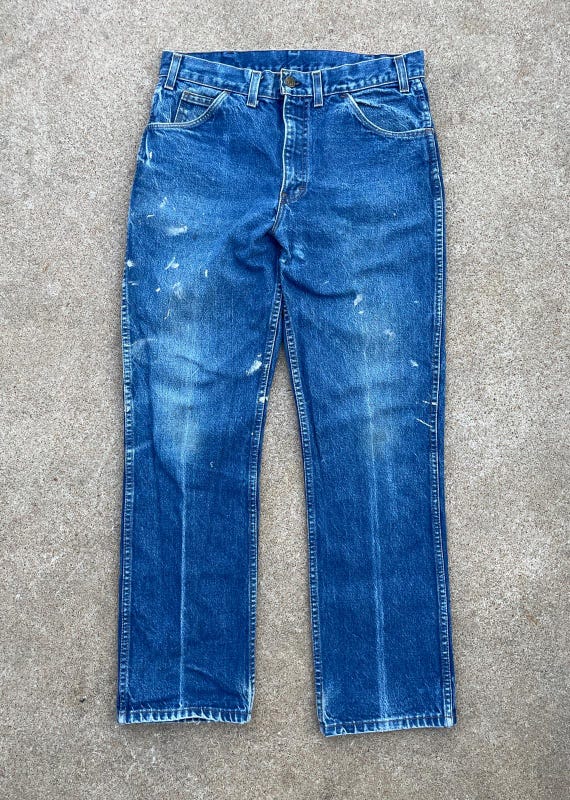 パンツ 60s 70s store brand KEY saddle king 70s/80s Deadstock Saddle King Denim Jeans Size 16 (27x21) - Etsy