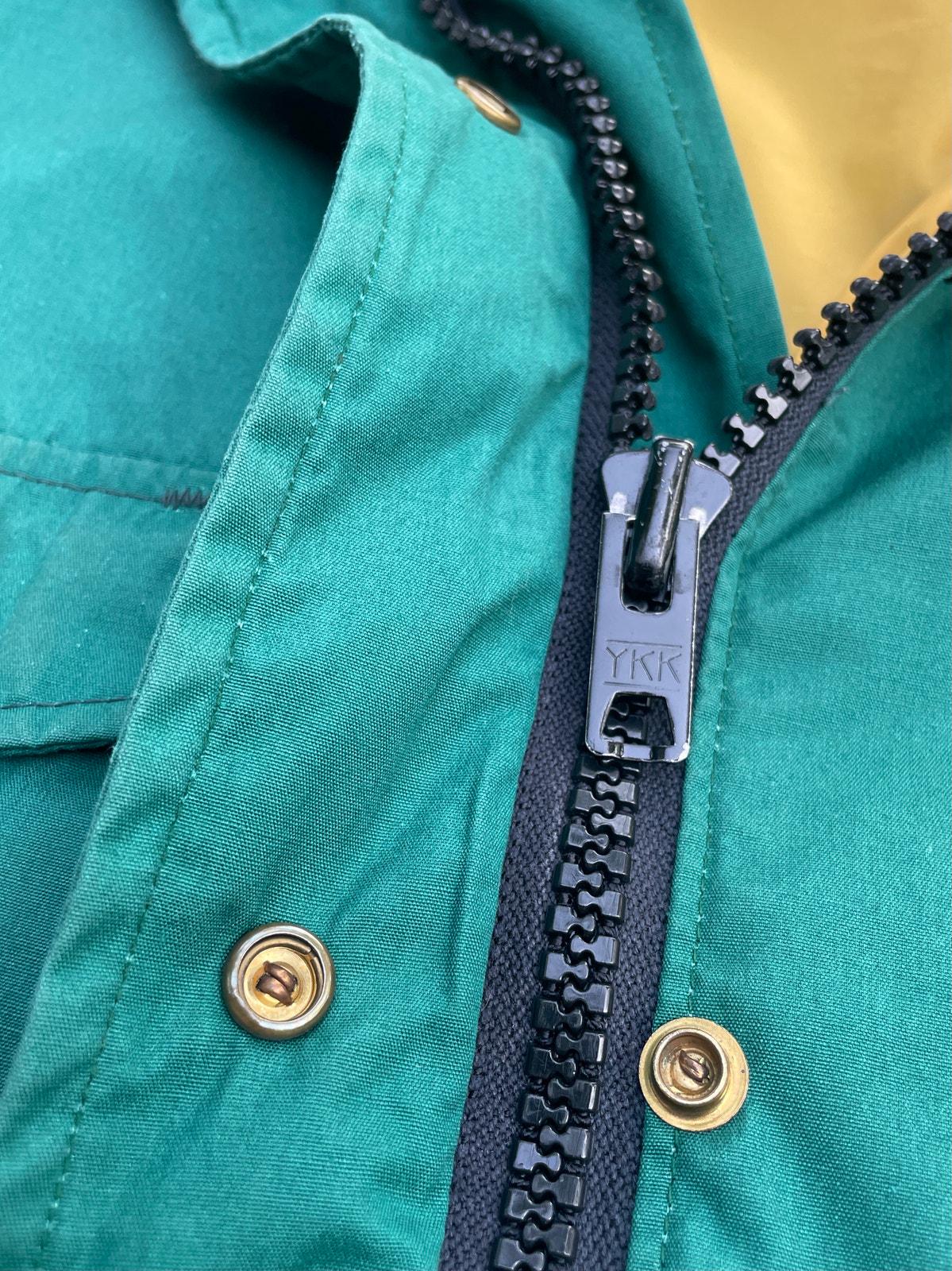 Vintage Eddie Bauer 80s 90s Green Hooded Field Jacket // Small