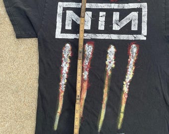 Y2k M&O Tag 1994 NIN Nine Inch Nails Downward Spiral Tour Tee