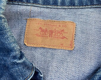 1970s Vintage Levi's #52 Button Stamp Type III Trucker