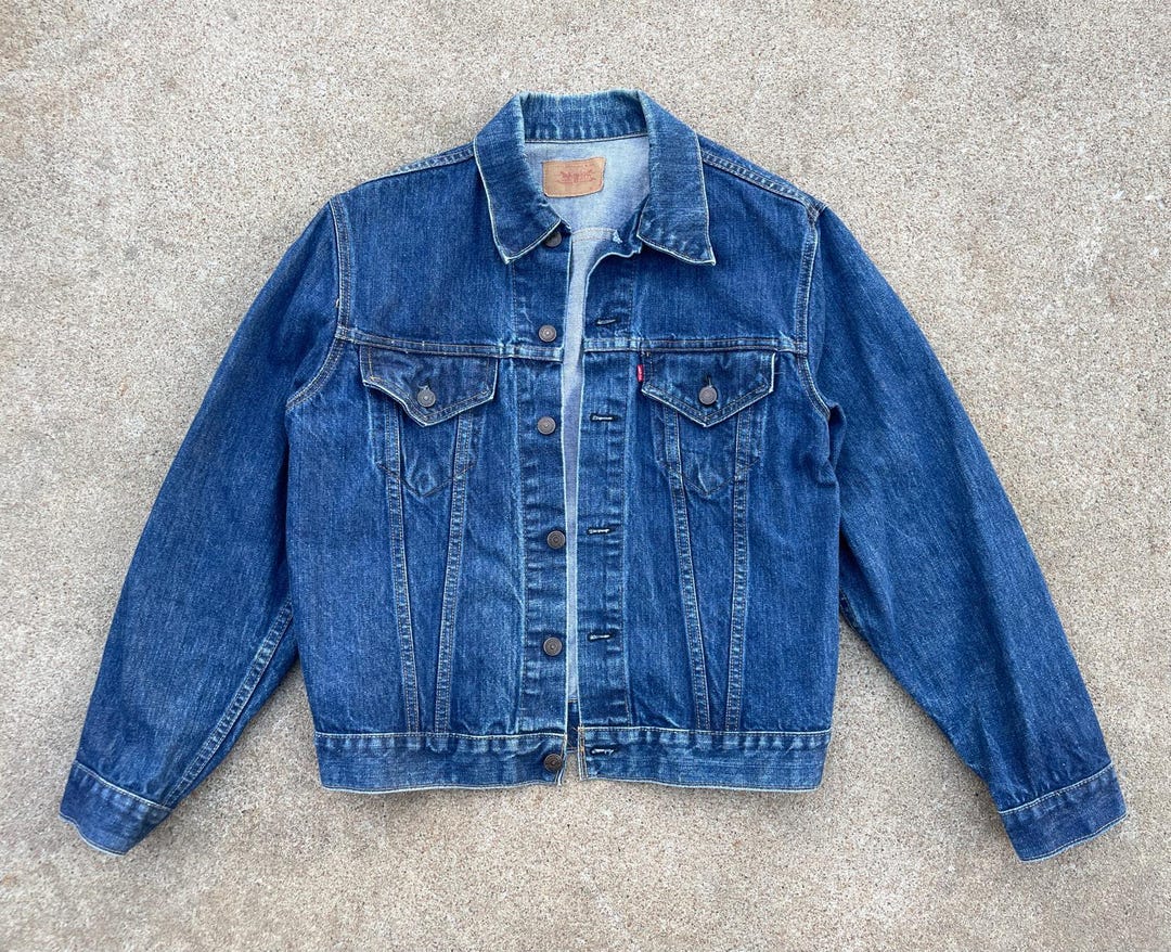 1970s Vintage Levi's #52 Button Stamp Type III Trucker
