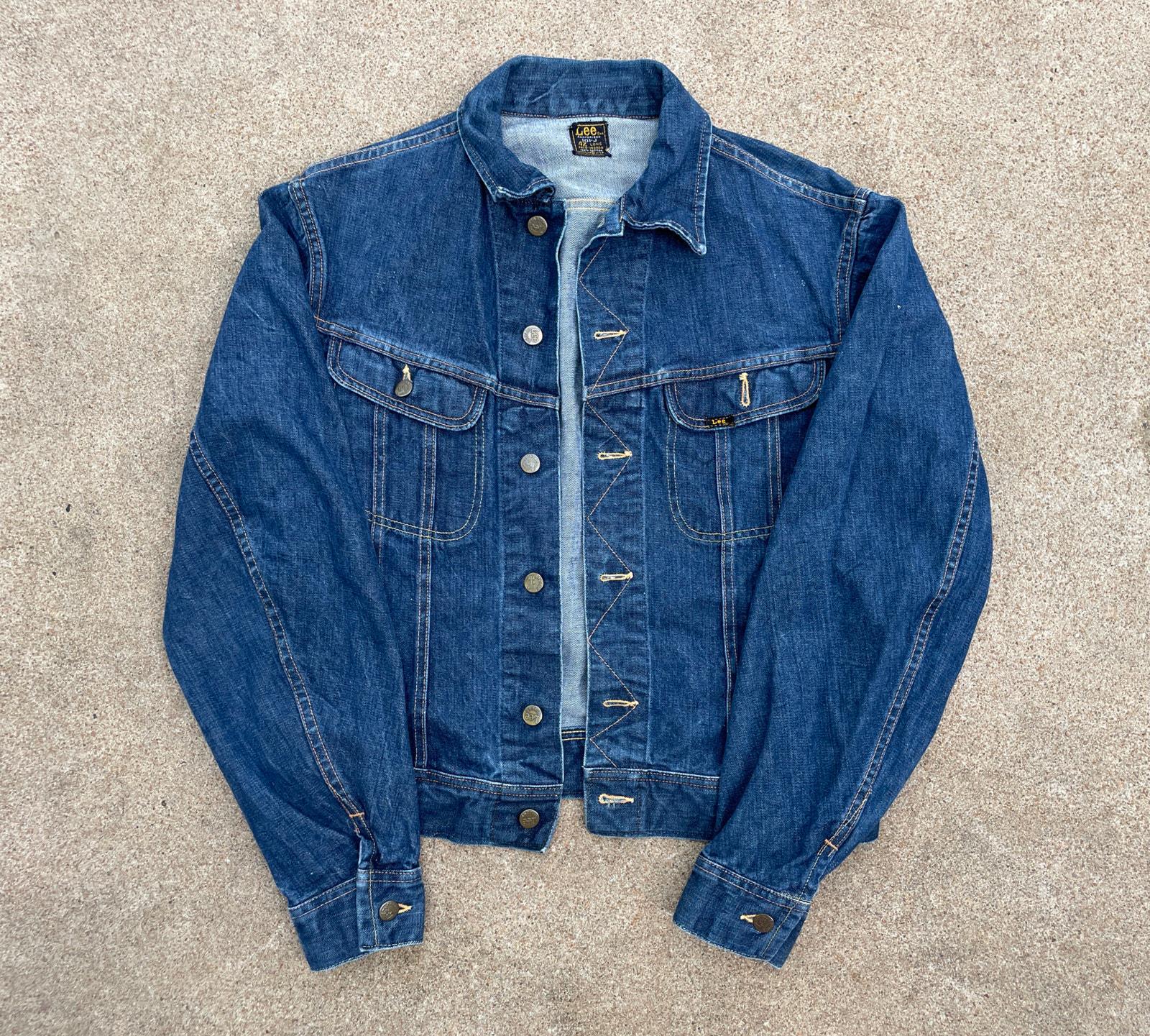 USA製 [ 42相当 ] 70's Lee PATD-153438 101-J Denim jacket