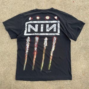 Nine Inch Nails 1994 Shirt - Etsy