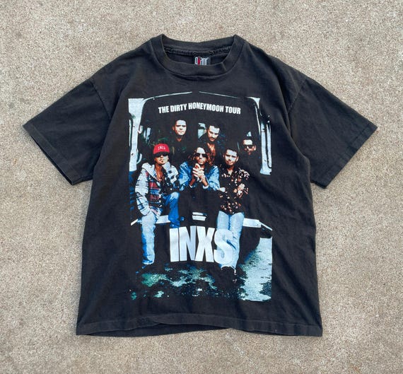 Auth 1994 INXS the Dirty Honeymoon Tour Tee // Large XL // Vintage