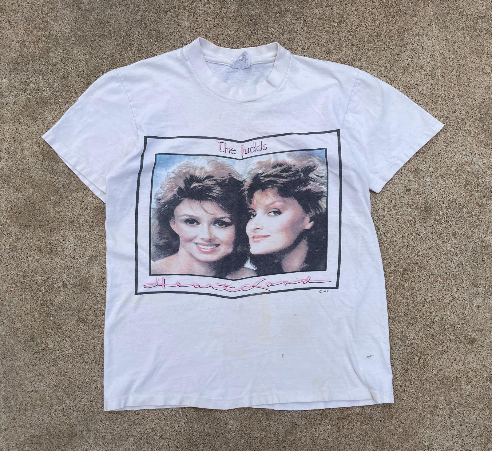 Vintage 1987 the Judds Heartland Tour Shirt // Small // Original 