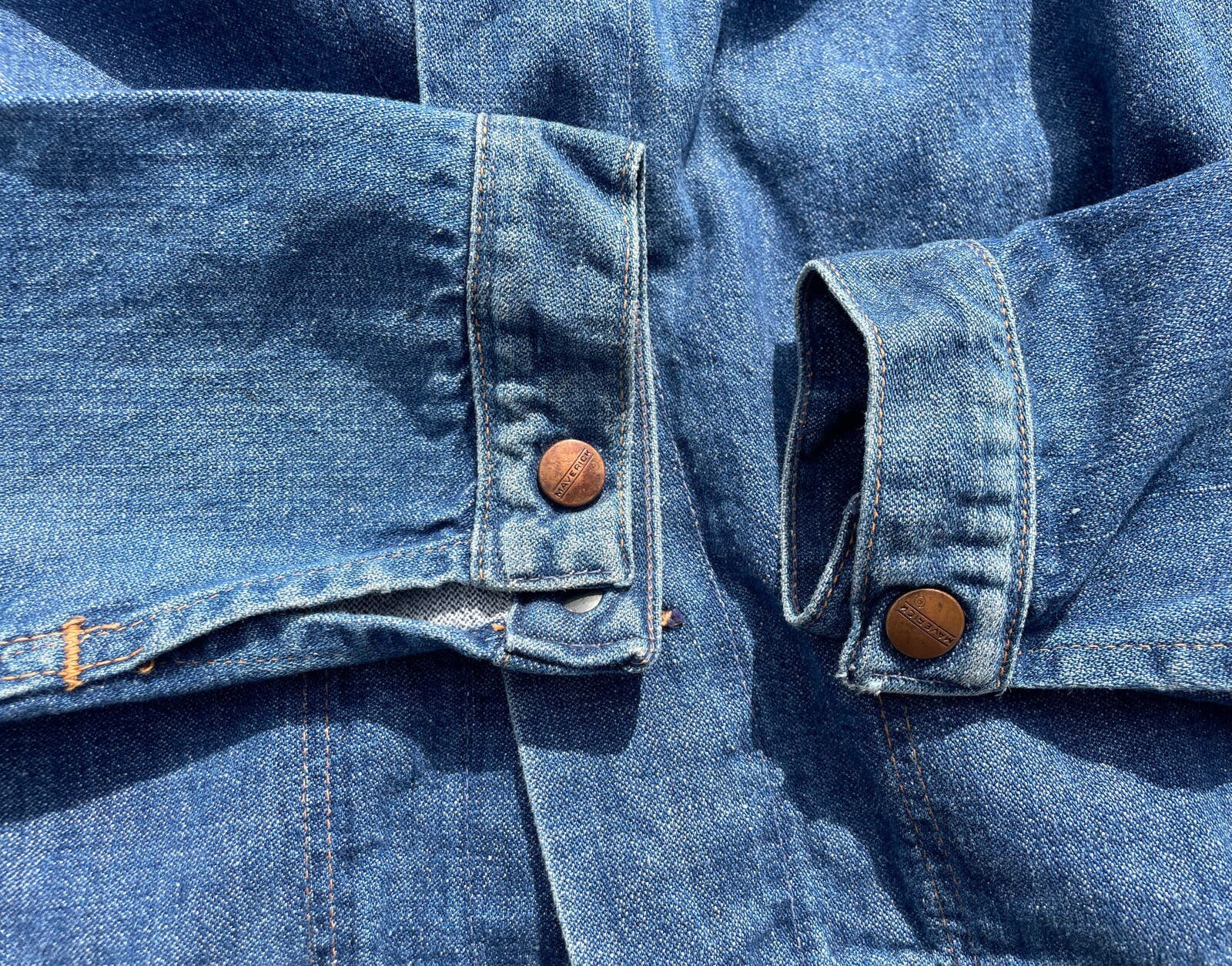Vintage 1960s 70s Maverick Blue Bell Redline Selvedge 2