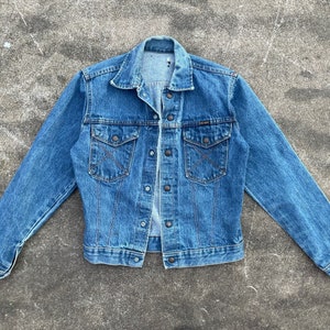 1970s Big Yank Soft Denim Jean Jacket - Collectible