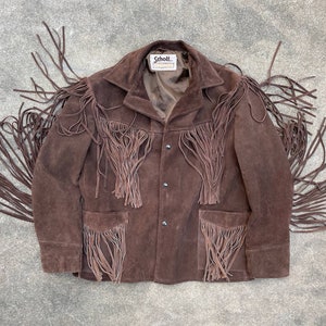 Schott Fringe Jacket - Etsy UK