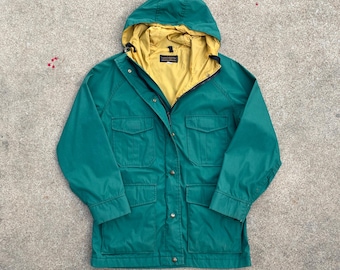 80's 〜90's Eddie Bauer field jacket Vintage Eddie Bauer Field Jacket: 80s-90s Hooded Utility Parka