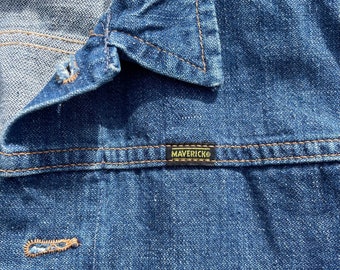 Vintage 1960s 70s Maverick Blue Bell Redline Selvedge 2