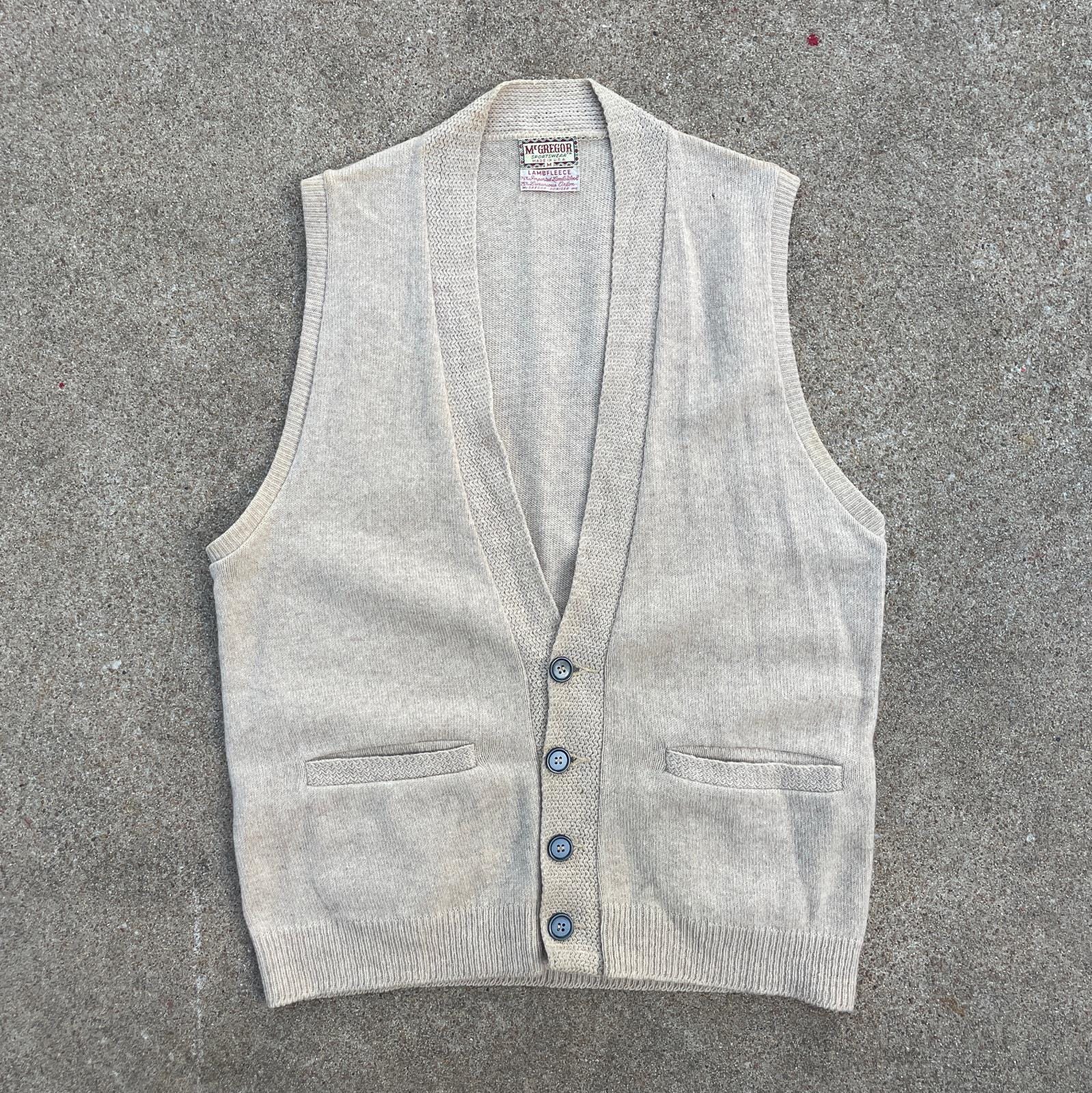 Mcgregor Wool Vest - Etsy