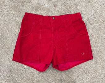 80s OP Ocean Pacific Corduroy Surf Shorts - Etsy