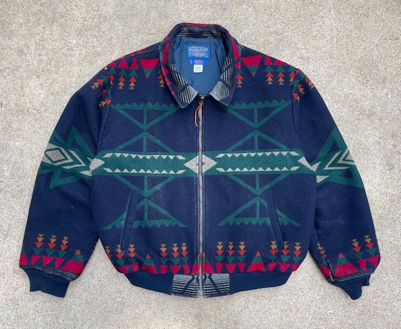 Vintage Pendleton High Grade Western Jacket Made Usa