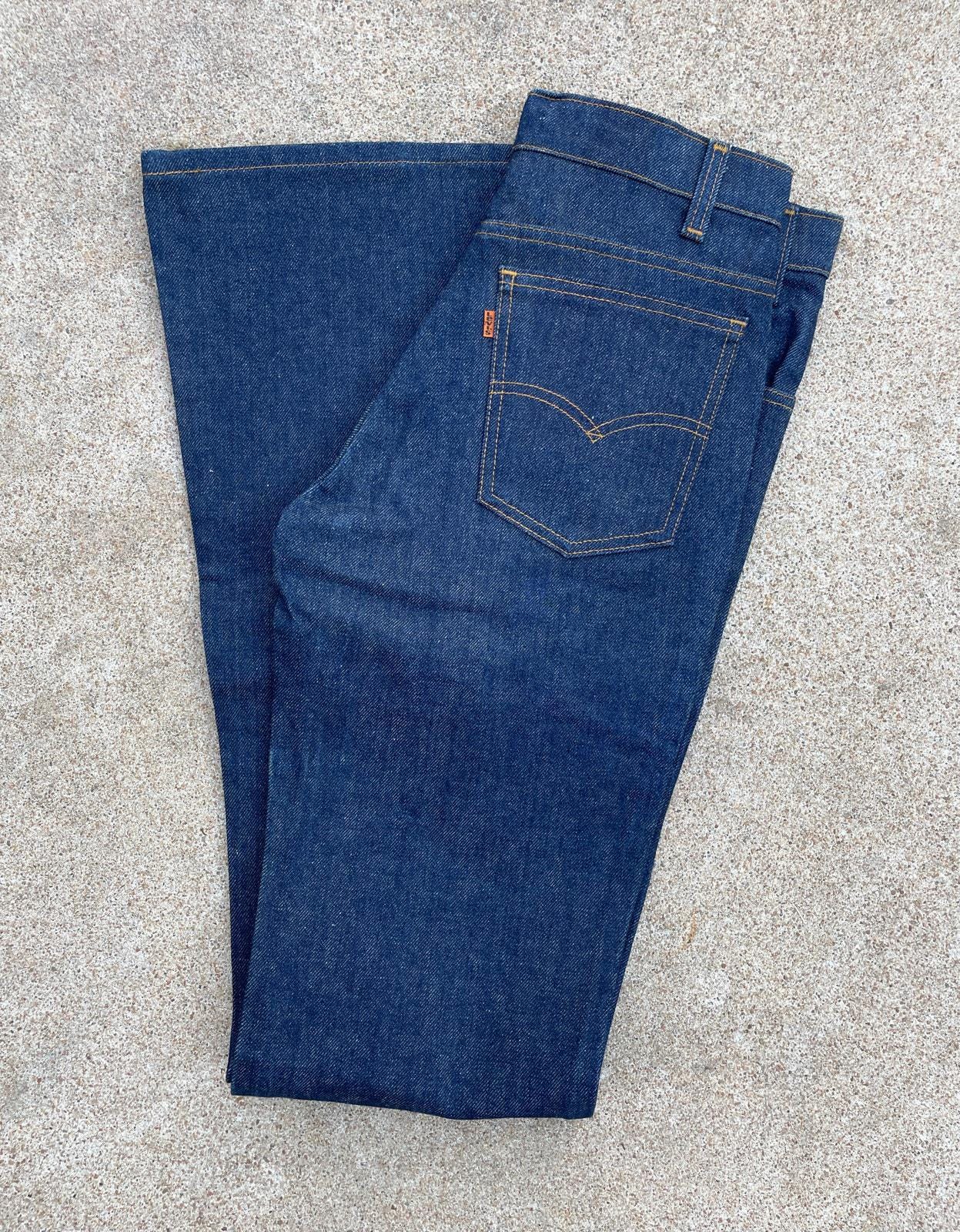 Unworn Vintage 1985 Levi's 684 Orange Tab Big Bells // 32x36 READ