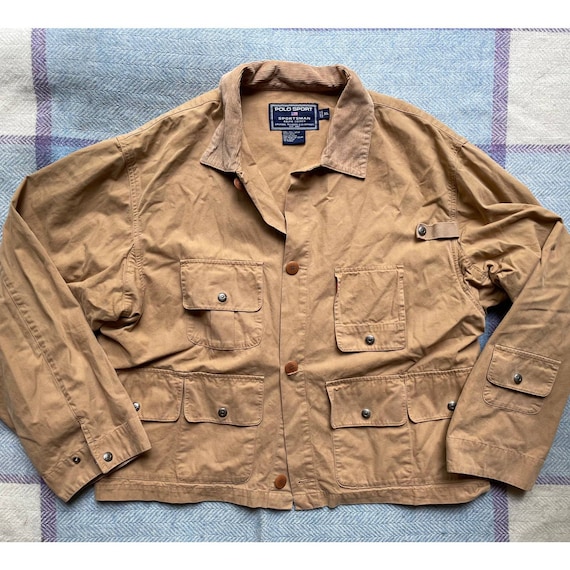 VINTAGE POLO SPORTSMAN FISHING JACKET