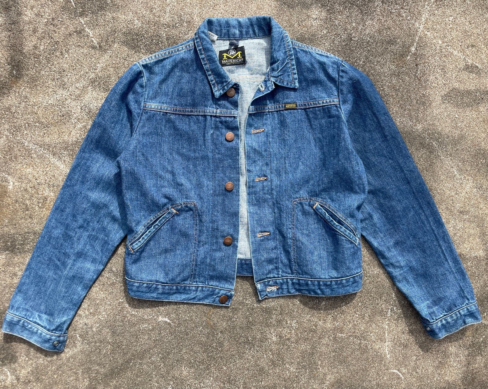 Vintage 1960s 70s Maverick Blue Bell Redline Selvedge 2 Vintage 1960s 70s Maverick Blue Bell Redline Selvedge 2