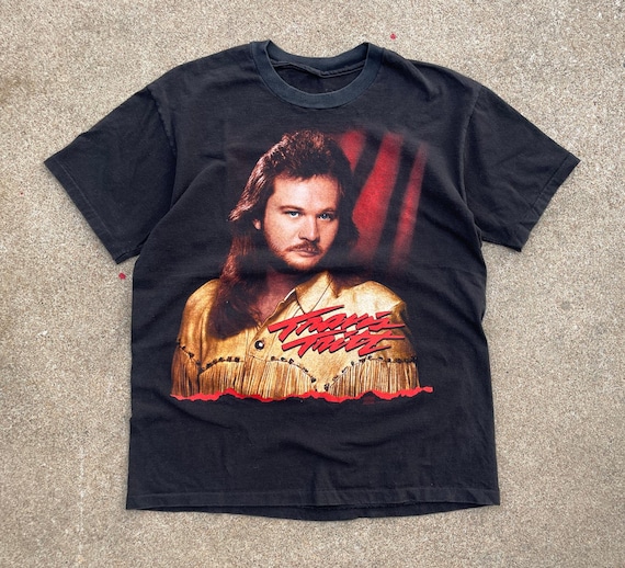1993 Travis Tritt Single Stitch Country Music Tee // Medium // No
