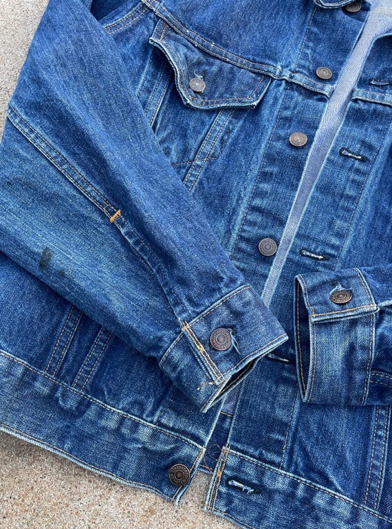 1970s Vintage Levi's #52 Button Stamp Type III Trucker Jacket