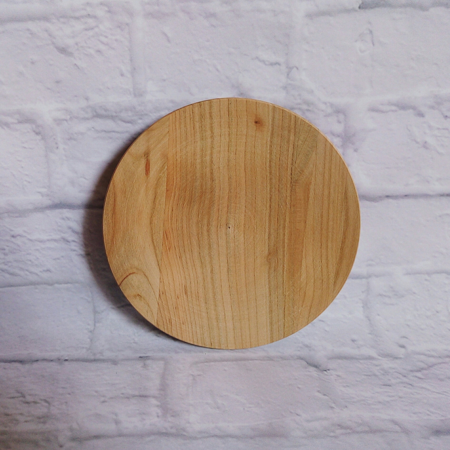 Unfinished Wooden Plate Wooden Shape Unpainted Decoupage Etsy