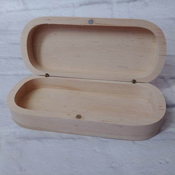 Wood Glasses Case Etsy