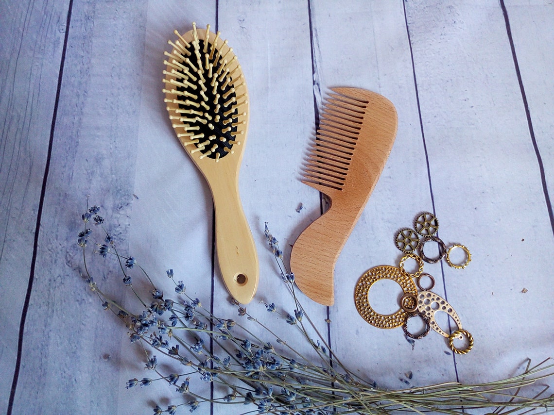 Eco Friendly Combs Wooden comb Wooden Hair comb Gift for him Etsy