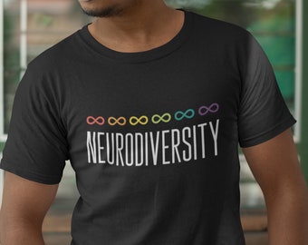 Koszulka Neurodiversity - Neurodiverse - Autyzm - ADHD - Koszulka unisex