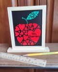Personalized Teacher desk sign, Personalized teacher gift, Classroom decor, Teacher Appreciation, Teacher gift, Chalkboard sign, Custom sign