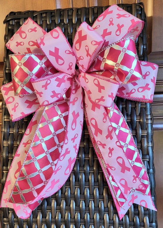 Breast Cancer Awareness Cheer Bows - Football Cheer Bows - Awareness Cheer Bows - Pink Cheer Bows - Pink Out Cheer Bows - Pink Cheer Bow