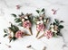 One Flower Boutonnière, Dusty Pink and White Button Hole, Grooms Rustic Boutonnières 