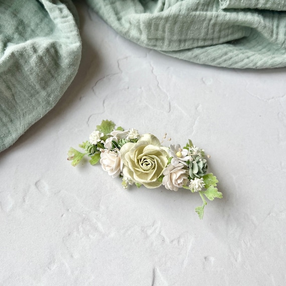 Barrette Cheveux Fille Gymboree - Fleur Léopard Corsage - Neuve Avec étiquettes
