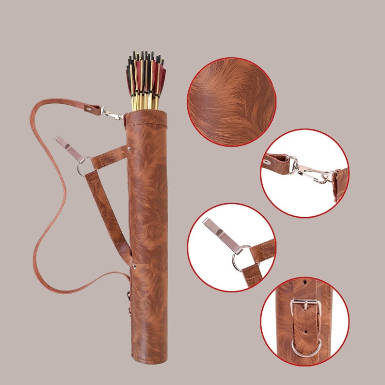 Arrow Quivers Back Arrow Holderhand Made Quiver for Arrows Etsy Canada