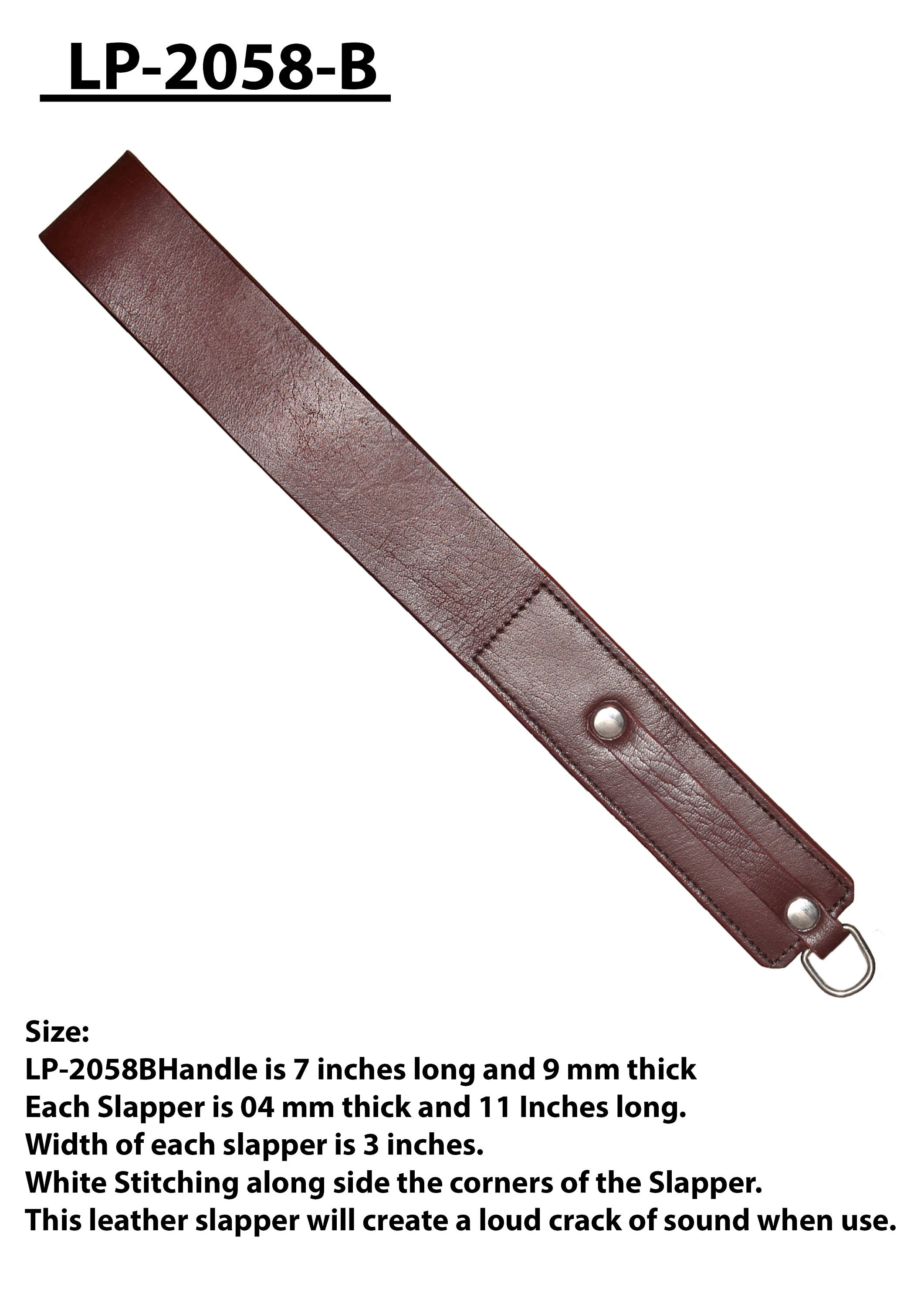 Leather Tawse Paddle from Passion Craft Store
