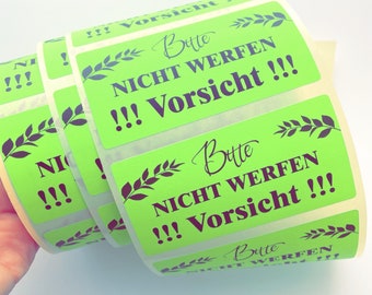 Please do not throw stickers, packaging stickers, do not bend stickers, fragile labels, mailing stickers, mail stickers