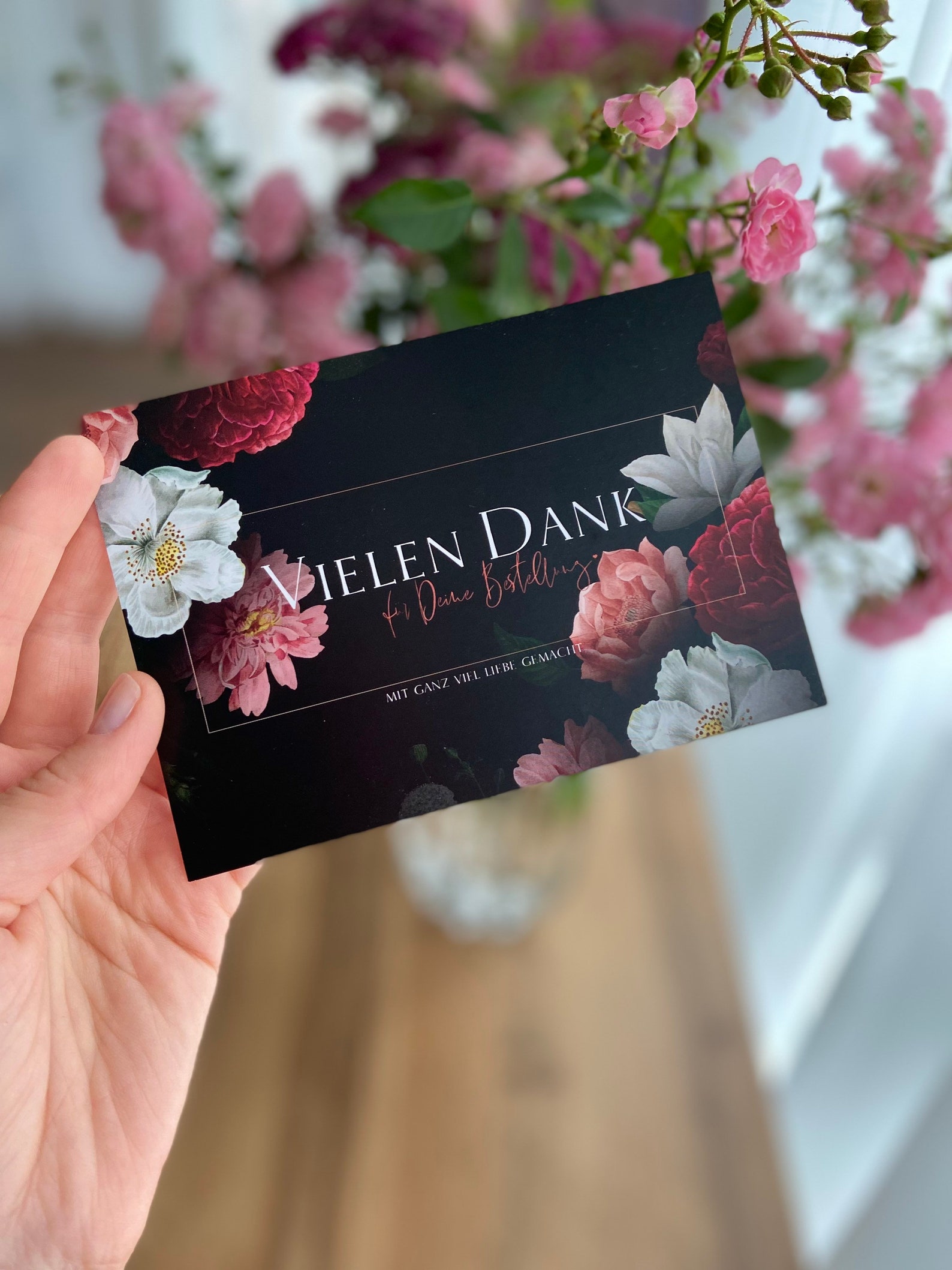 10 Set DankesKarte/ Vielen Dank Karte / Danke für deine | Etsy
