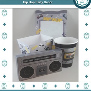 Hip Hop Music Theme Party Bundle
