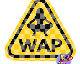 WAP Caution sign SVG