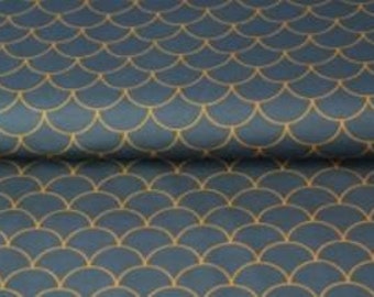 Jersey fabric, knit fabric, kids fabric, childrens fabric, scales fabric, stretch fabric, dressmaking, mermaid fabric