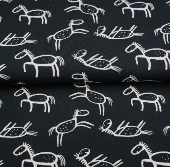 monochrome jersey fabric