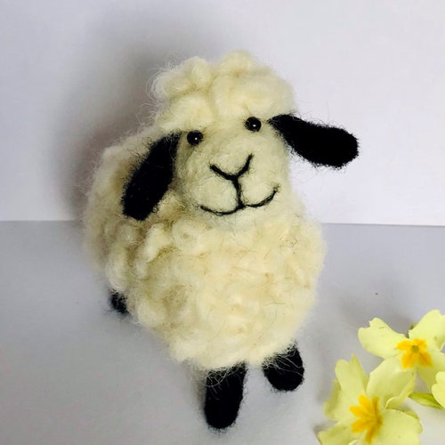 Curly Sheep Needle Felting Kit Sale Etsy