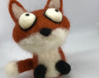 Fox needle felting kit ( starter kit )